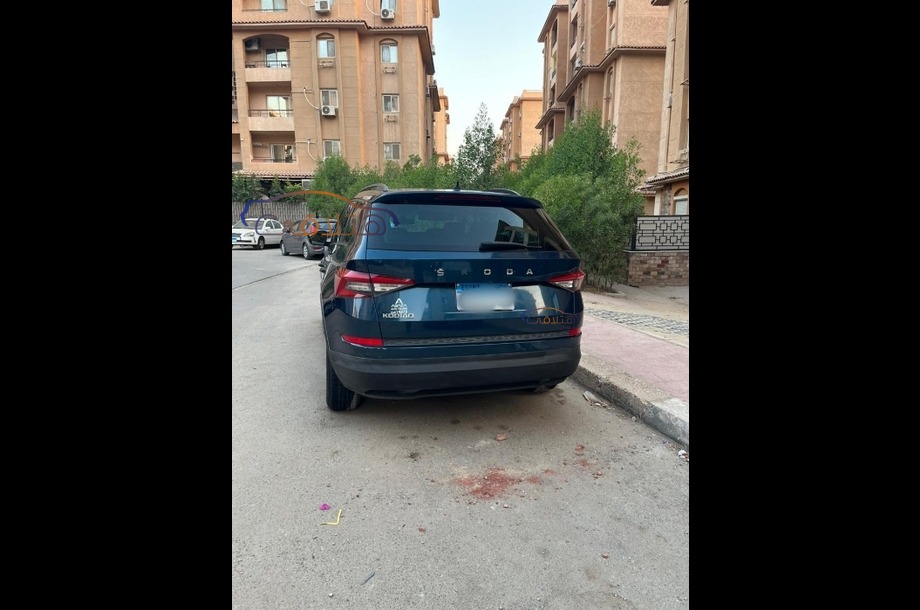 Kodiaq Skoda الأزرق الداكن