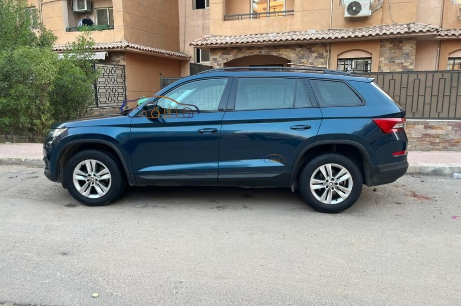 Kodiaq Skoda الأزرق الداكن