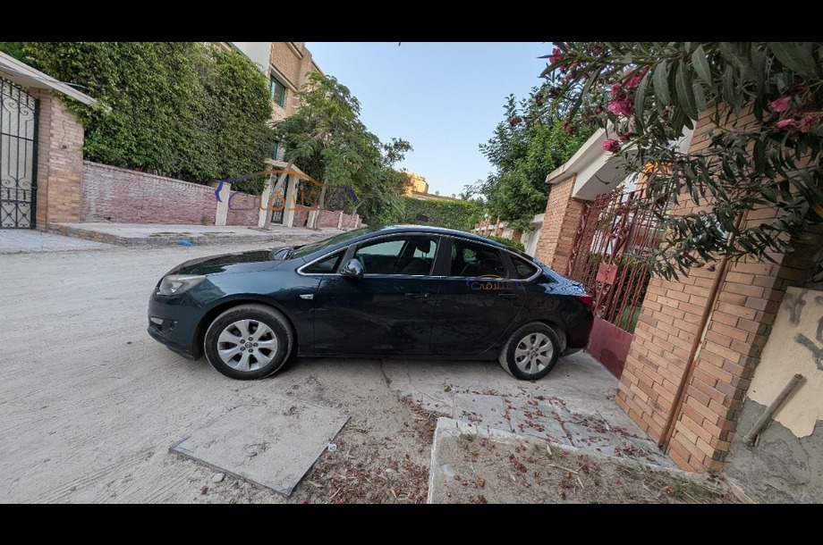 Astra Opel Dark green