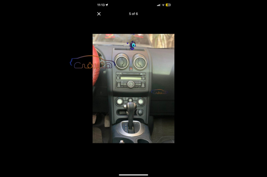 Qashqai Nissan أسود