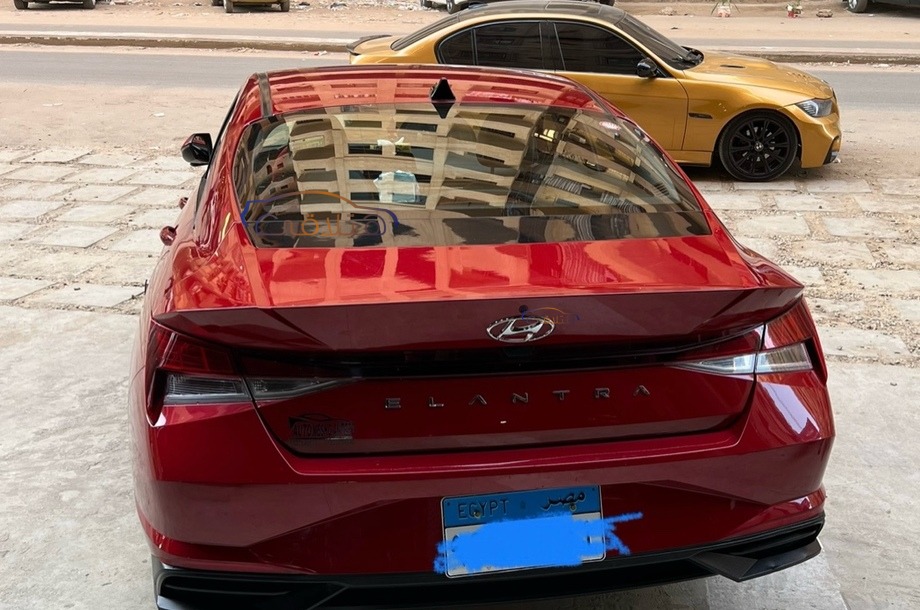 Elantra CN7 Hyundai Red