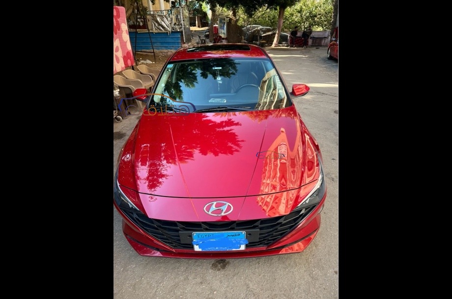 Elantra CN7 Hyundai Red