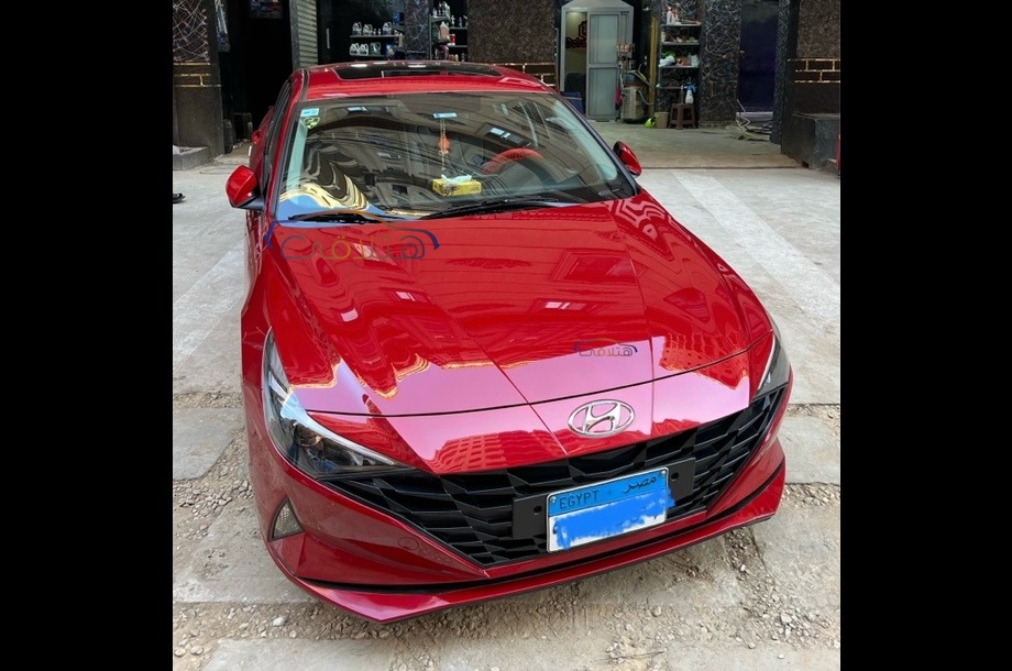 Elantra CN7 Hyundai Red