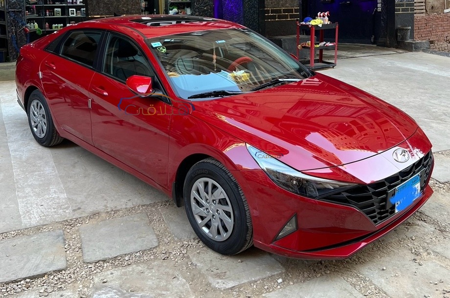 Elantra CN7 Hyundai Red