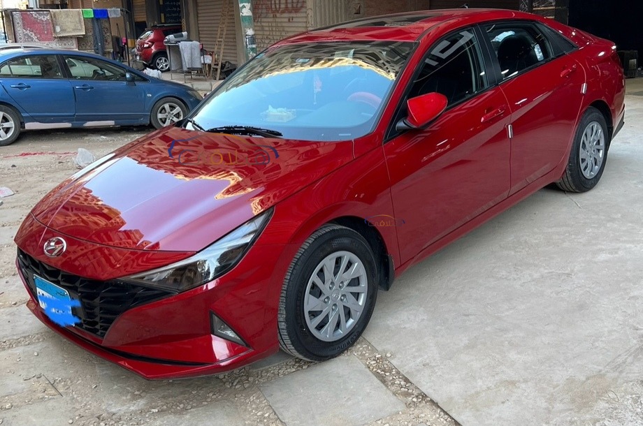 Elantra CN7 Hyundai Red