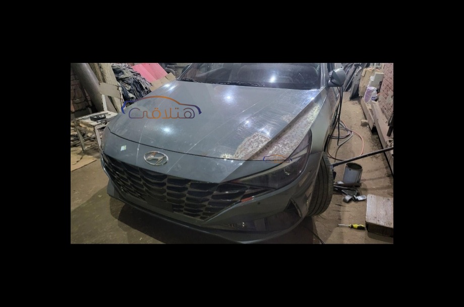 Elantra CN7 Hyundai Cyan