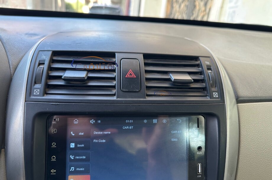 Corolla Toyota أسود