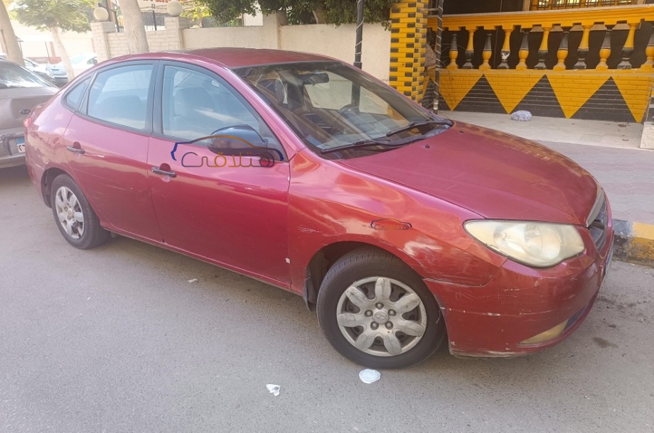 Elantra Hyundai Red