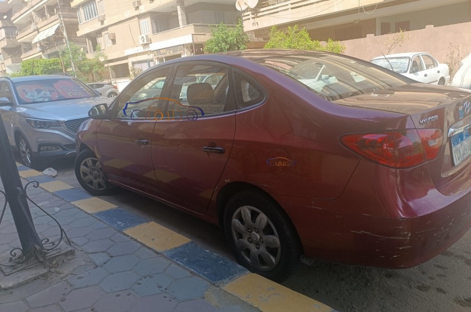 Elantra Hyundai Red
