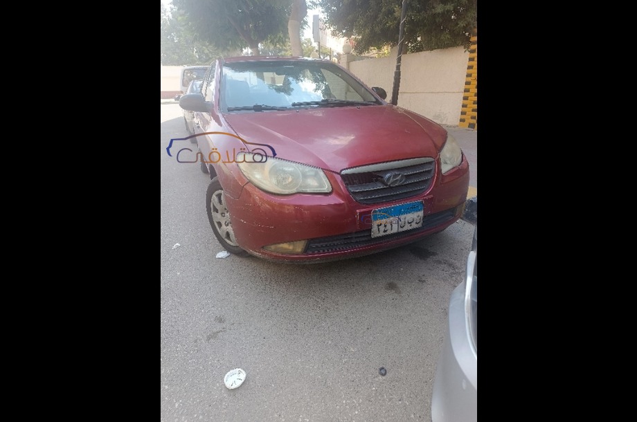 Elantra Hyundai Red