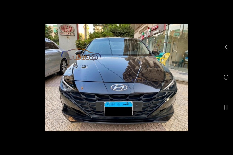 Elantra CN7 Hyundai أسود