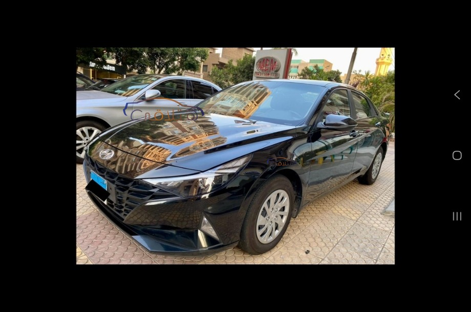 Elantra CN7 Hyundai أسود