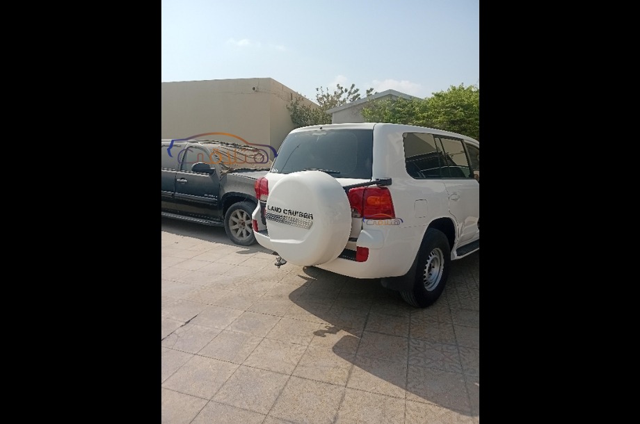 Land Cruiser Toyota أبيض