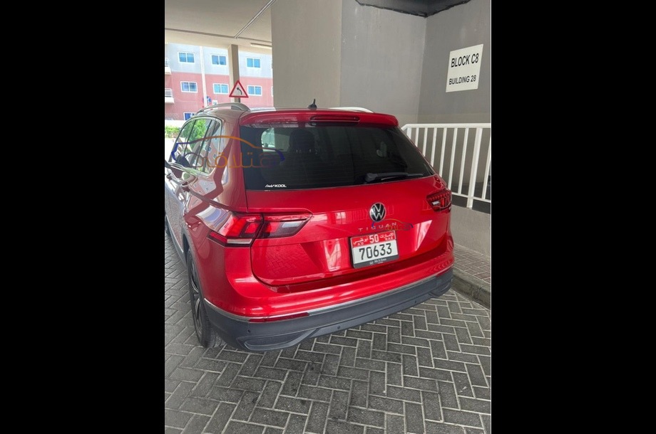 Tiguan Volkswagen احمر