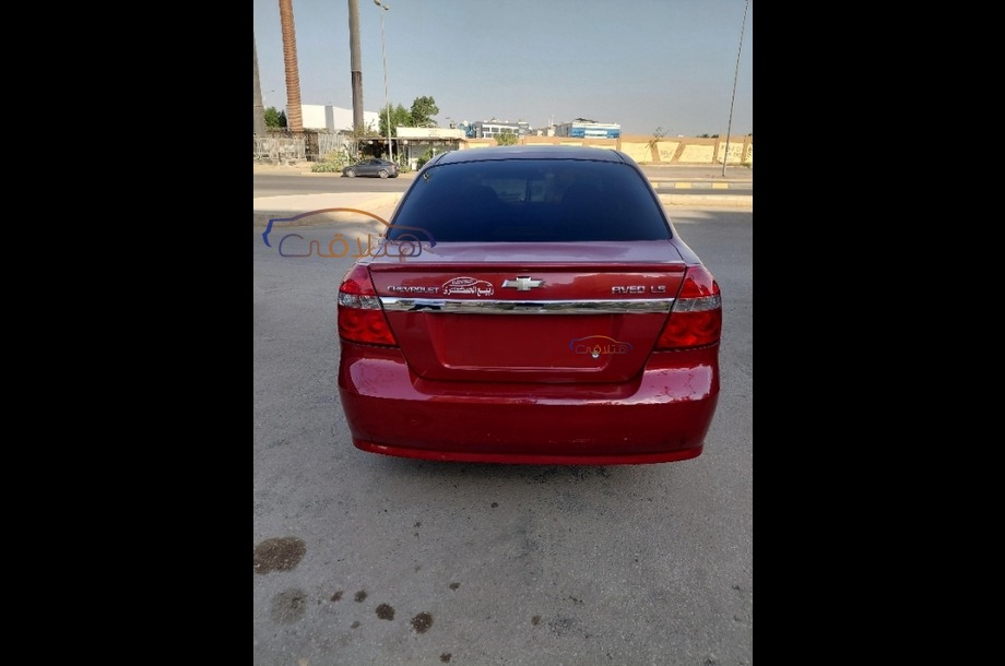 Aveo Chevrolet Dark red