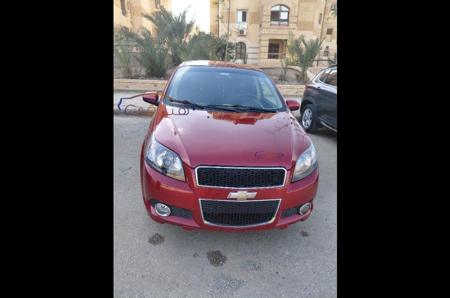 Aveo Chevrolet Dark red
