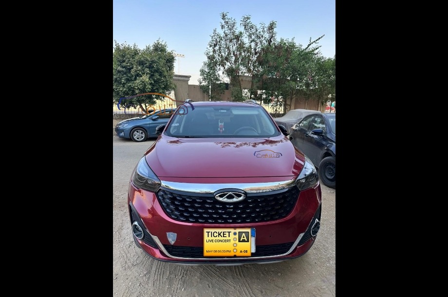 Tiggo 7 Chery احمر غامق