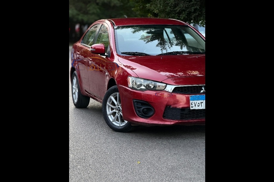 Lancer EX Shark Mitsubishi احمر