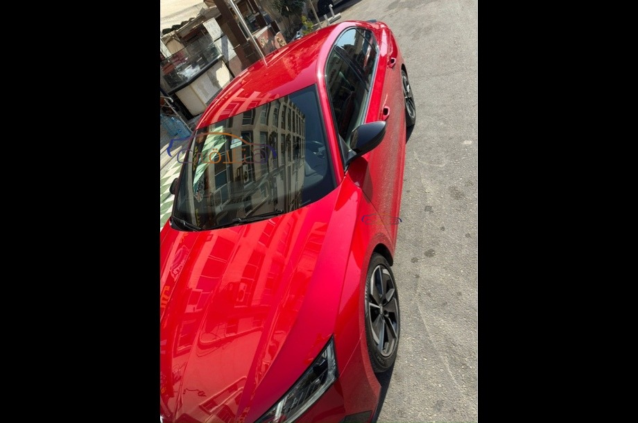 Octavia RS Skoda Red