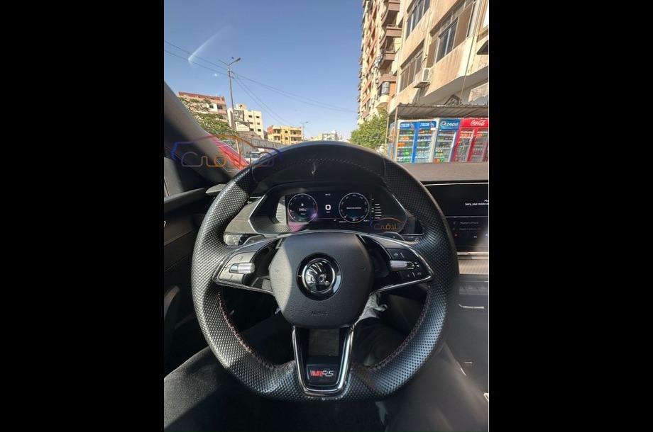 Octavia RS Skoda Red