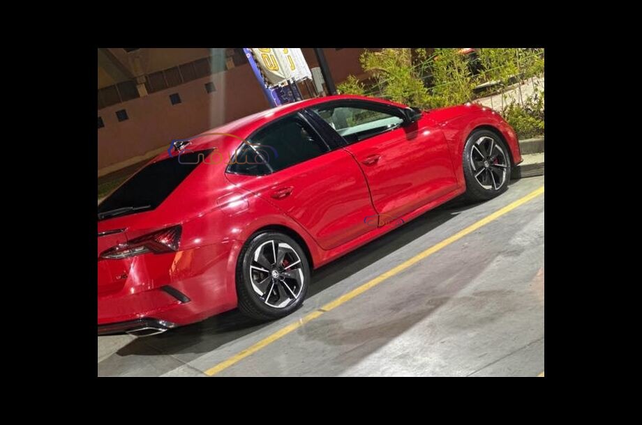 Octavia RS Skoda Red