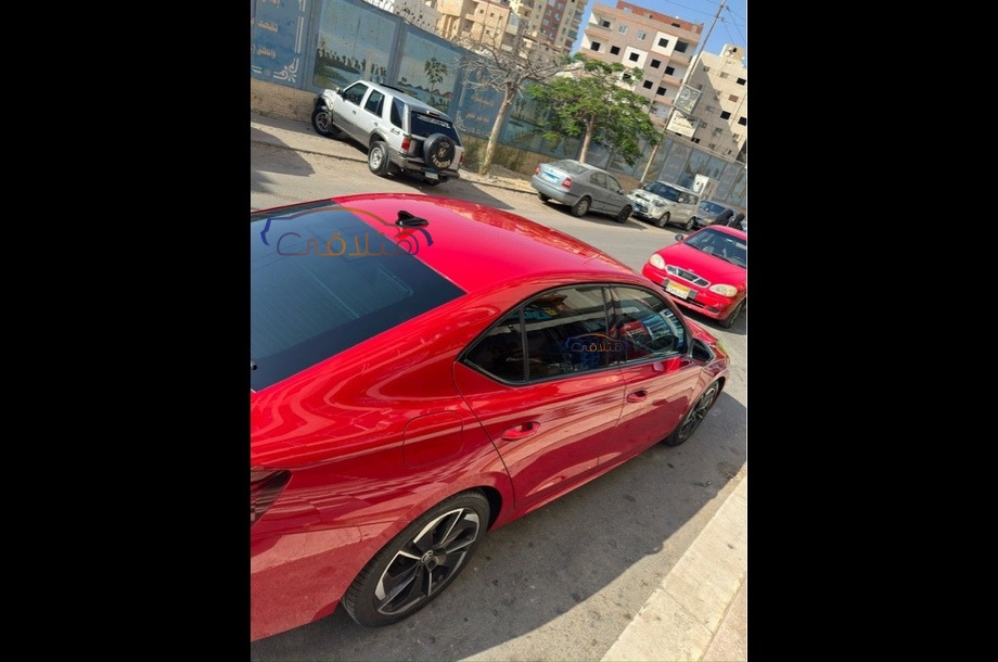 Octavia RS Skoda Red