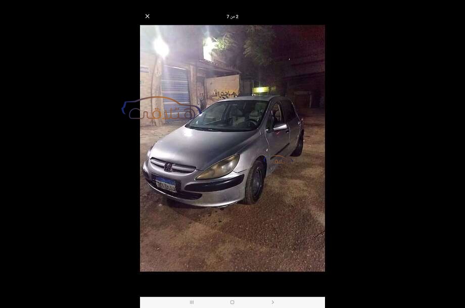 307 Peugeot فضي