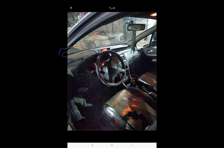 307 Peugeot فضي