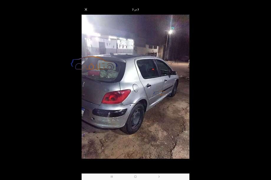 307 Peugeot فضي