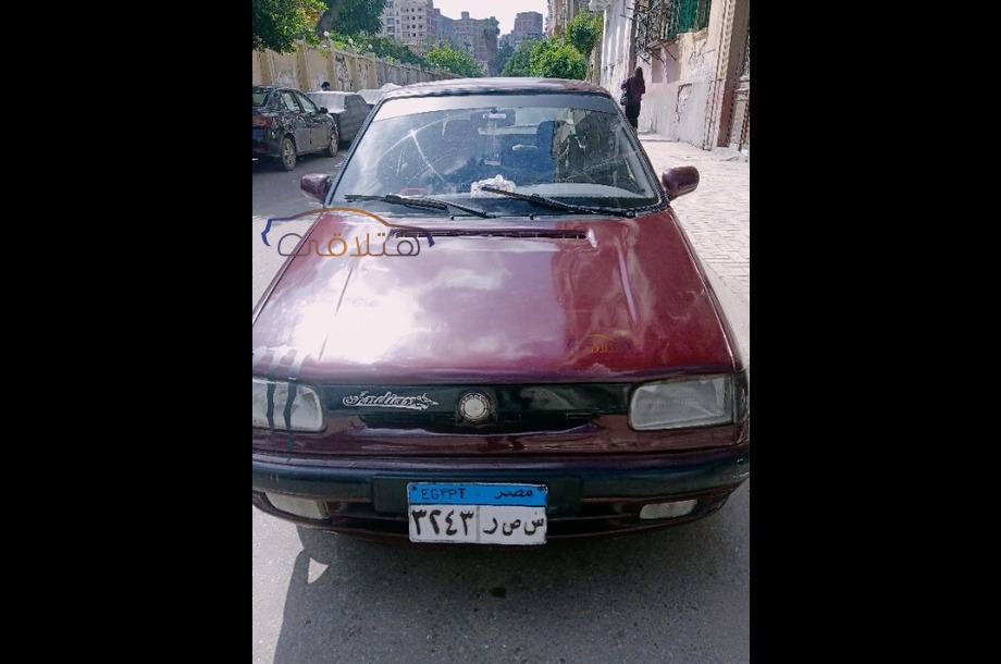 Felicia combi Skoda Dark red