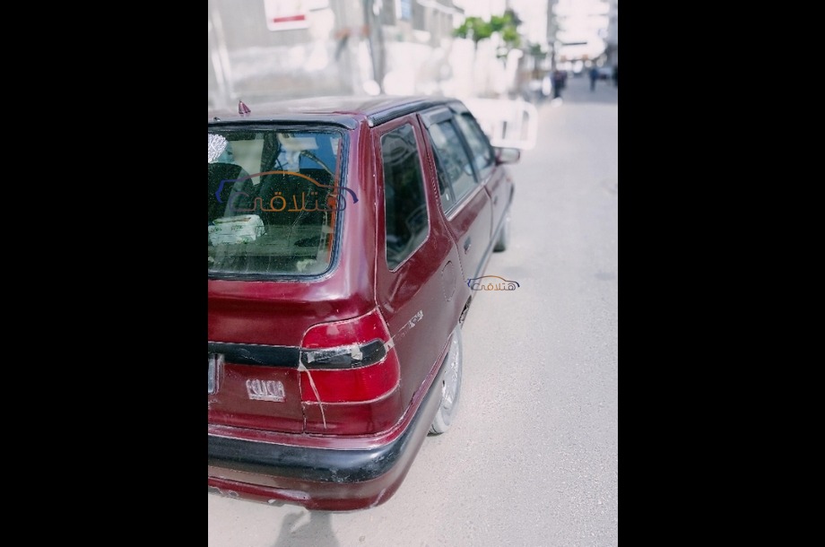 Felicia combi Skoda Dark red