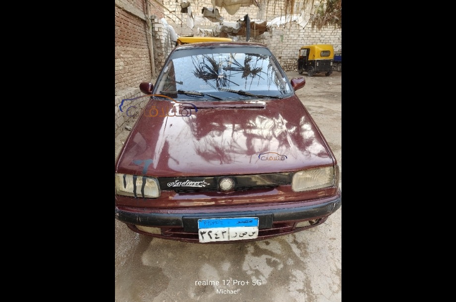 Felicia combi Skoda Dark red