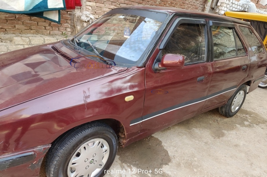 Felicia combi Skoda Dark red