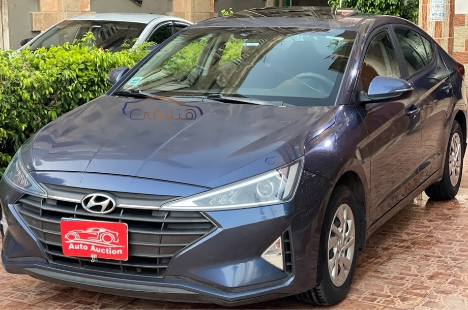 Elantra AD Hyundai Dark blue