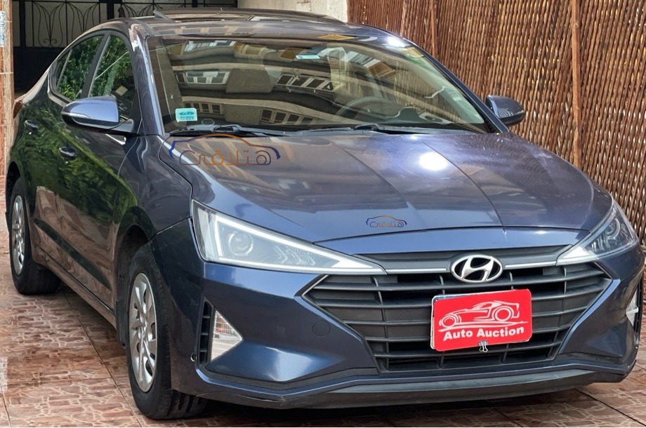 Elantra AD Hyundai Dark blue