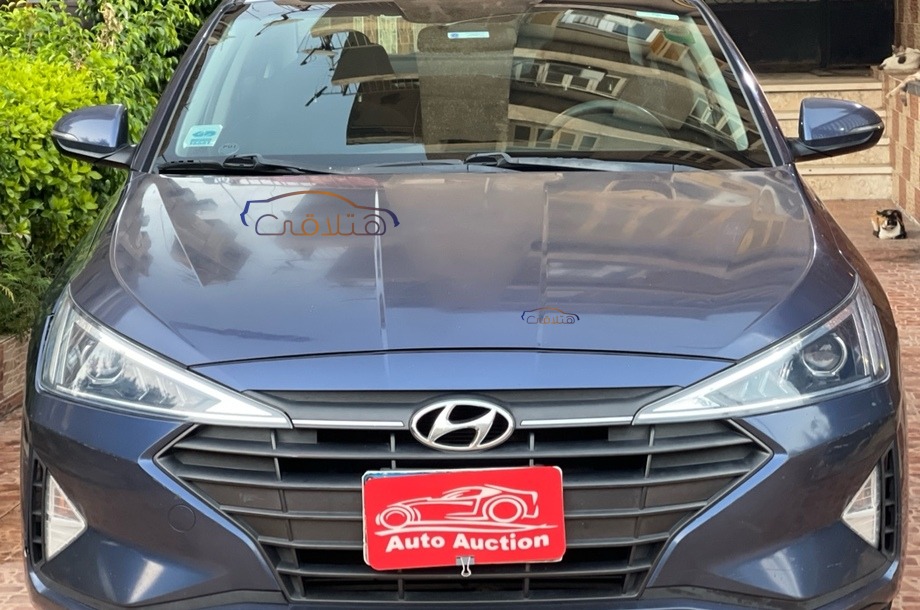 Elantra AD Hyundai Dark blue