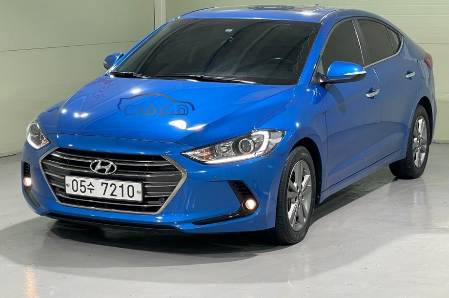 Elantra AD Hyundai أزرق