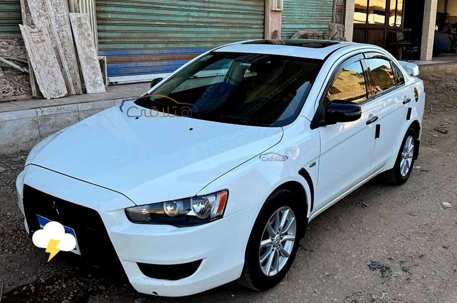 Lancer EX Shark Mitsubishi White