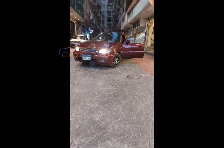 Lanos Chevrolet Dark red