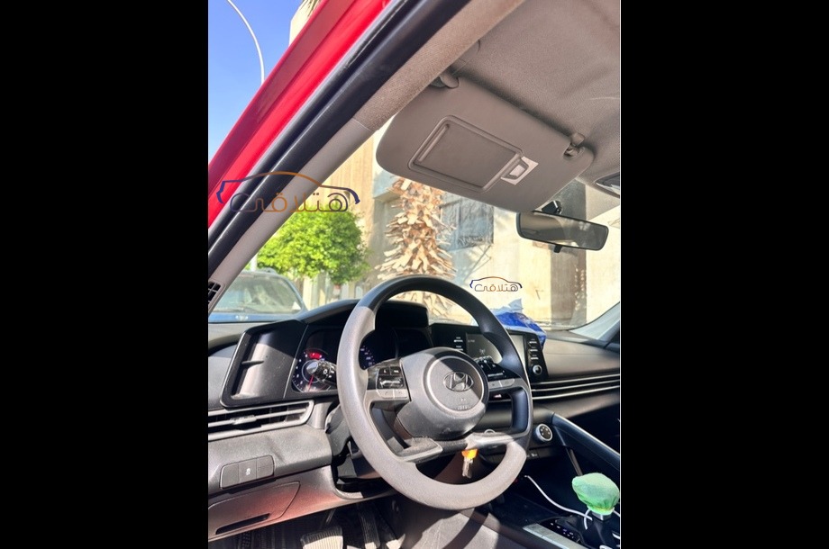 Elantra CN7 Hyundai احمر