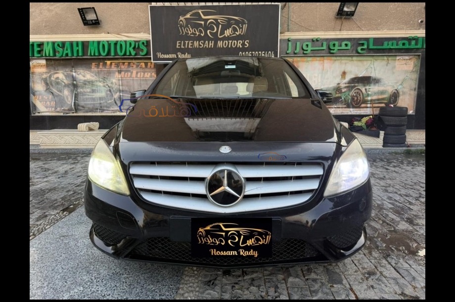 B 200 Mercedes أسود