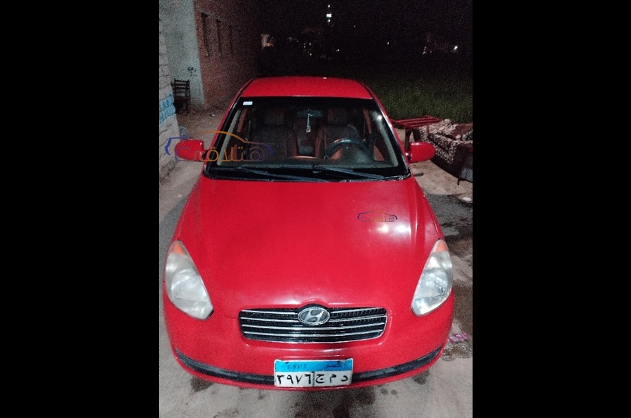 Accent Hyundai Red