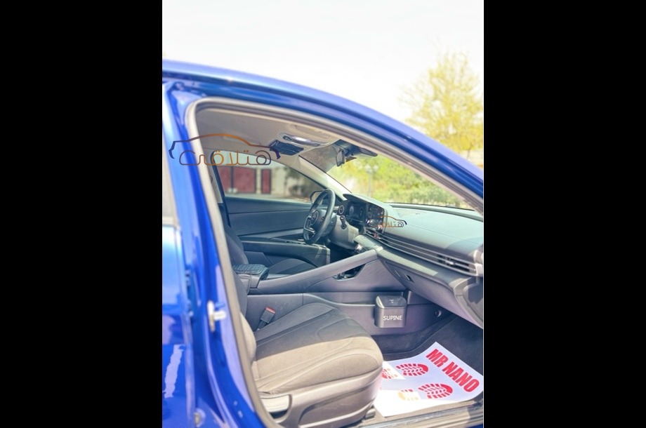Elantra Hyundai Blue