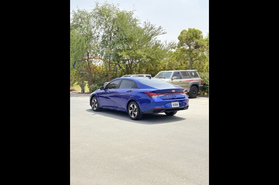 Elantra Hyundai Blue