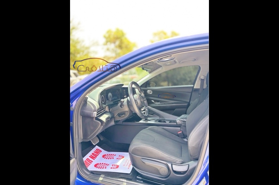 Elantra Hyundai Blue