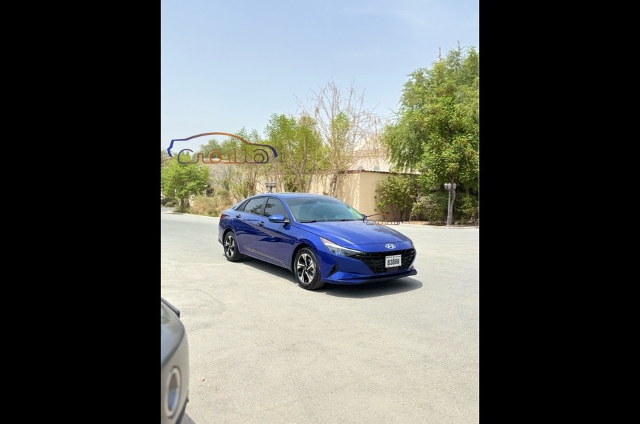 Elantra Hyundai Blue