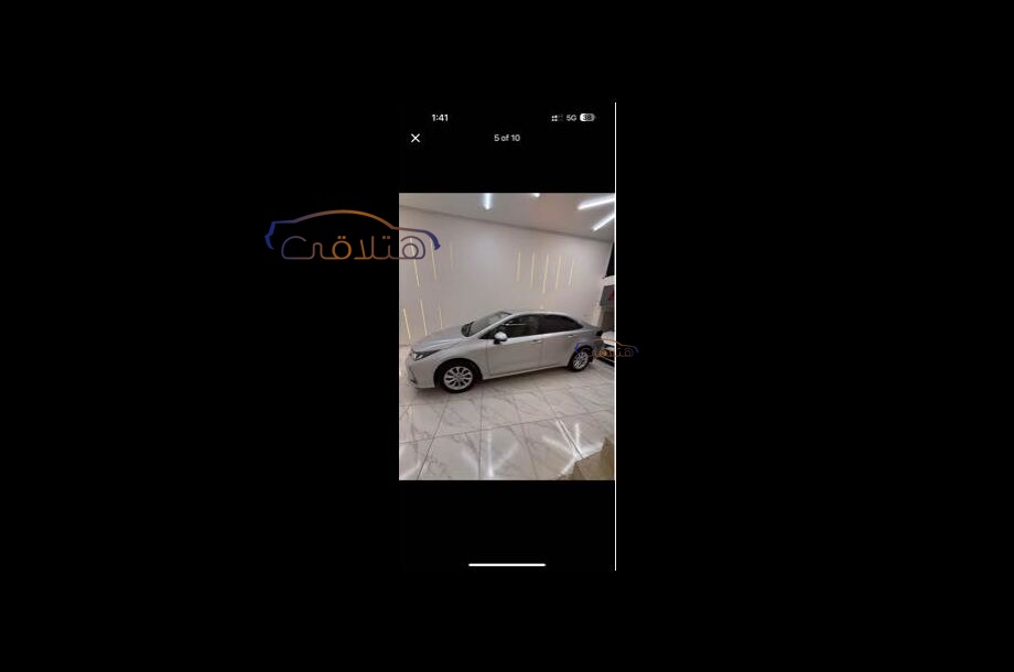 Corolla Toyota فضي