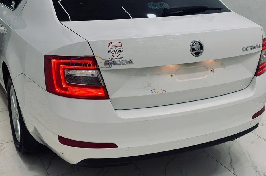 Octavia A7 Skoda White