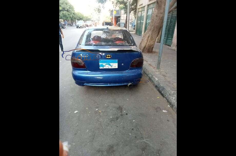 Accent Hyundai أزرق