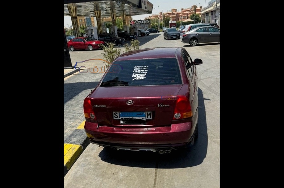 Verna Hyundai Red